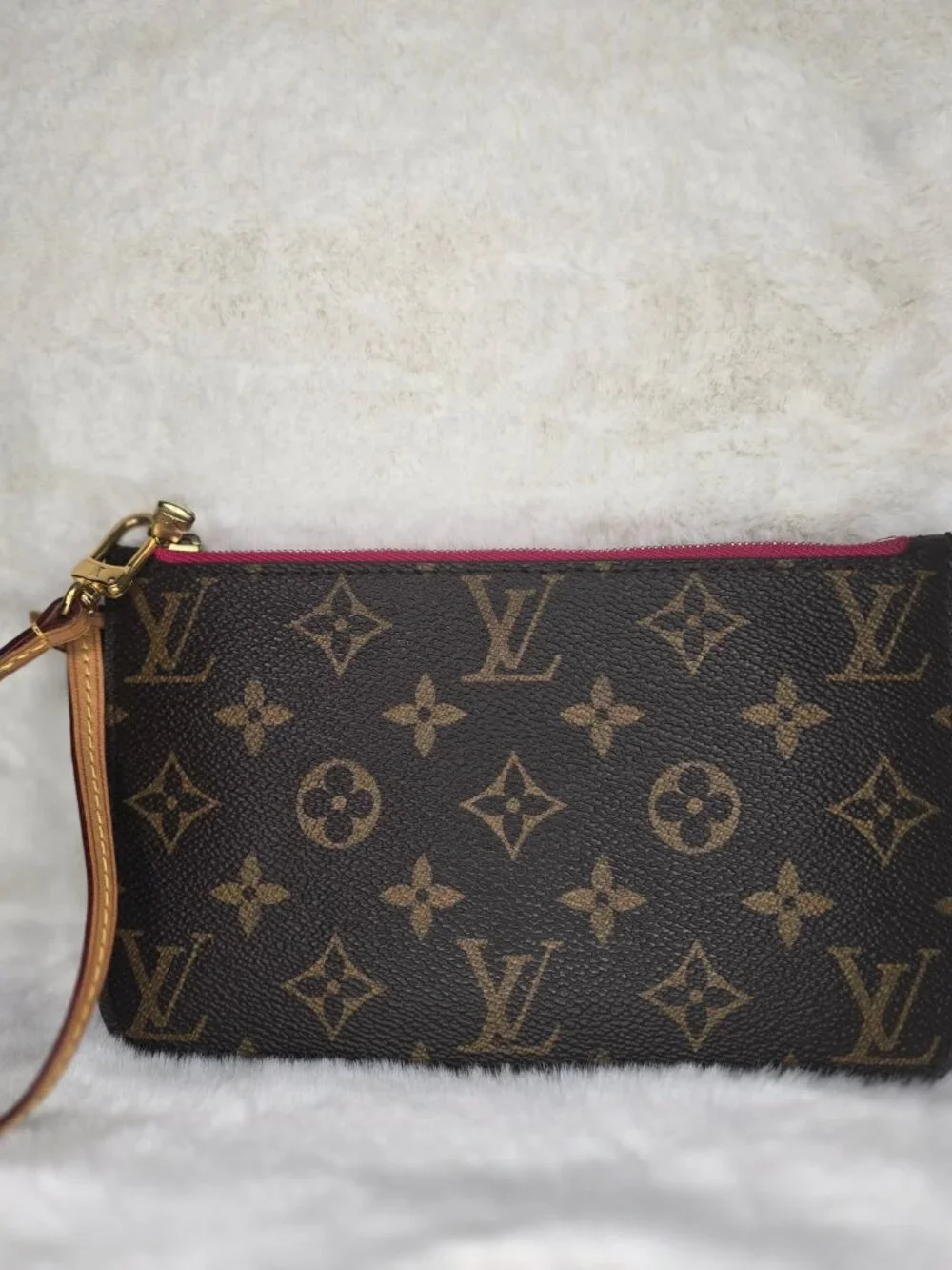 Monogram Neverfull PM Pochette Pivoine